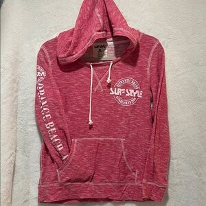 Surf Style Heathered Red Pullover